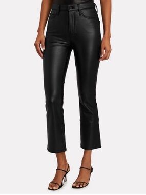 MOTHER Insider‎ Ankle Faux Leather Pants Women’s Size 26